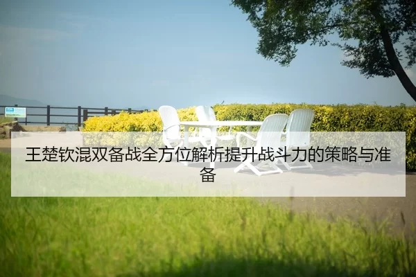 王楚钦混双备战全方位解析提升战斗力的策略与准备